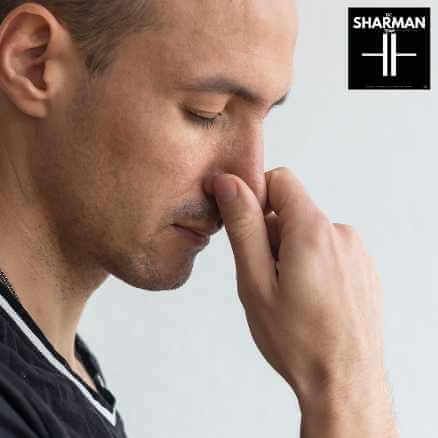 Homebuyer reacting to house odor during a showing – importance of eliminating smells before listing a home
