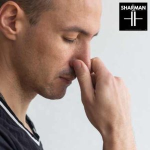 Homebuyer reacting to house odor during a showing – importance of eliminating smells before listing a home